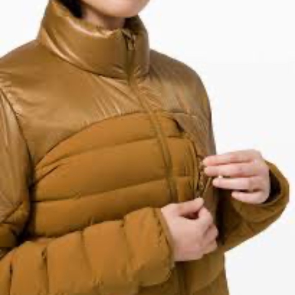 Lululemon Navigation Stretch Down Jacket Spiced Bronze 8 - Picture 13 of 15